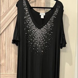 Glitterscope. Dress 3x long and elegant comfortable